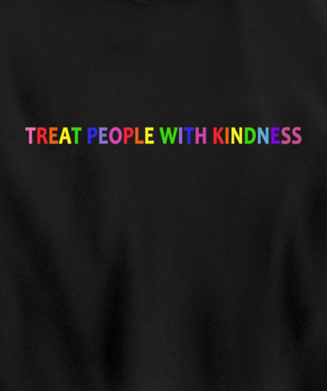 Treat People with Kindness Queer LGBTQ+ Love Equality Bi Pullover Hoodie