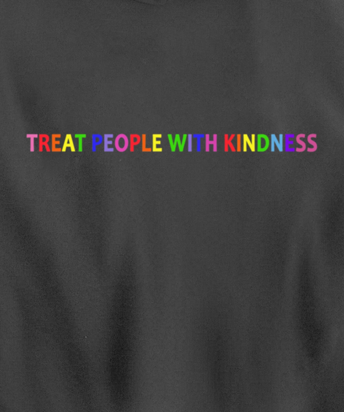Treat People with Kindness Queer LGBTQ+ Love Equality Bi Pullover Hoodie