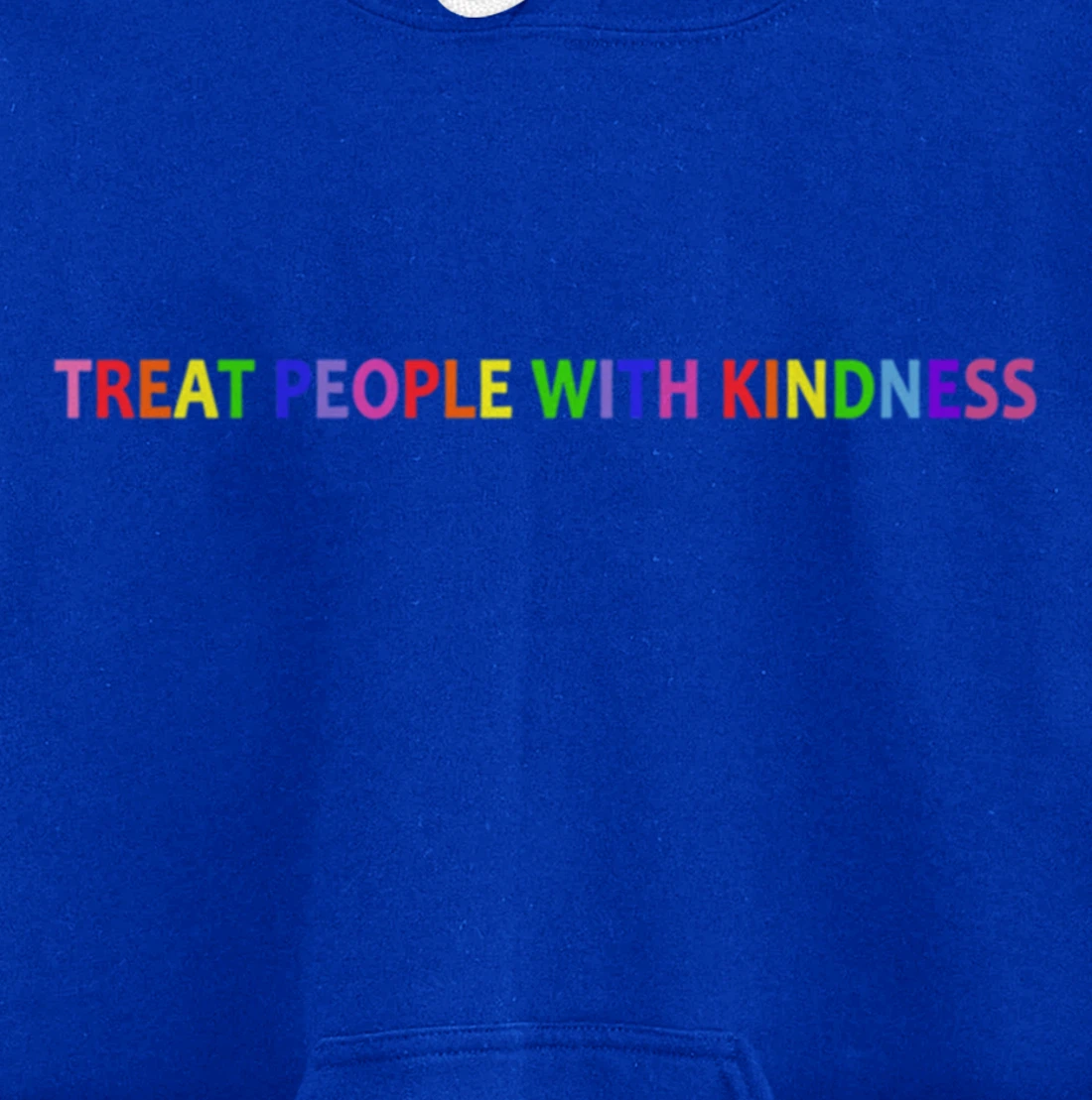 Treat People with Kindness Queer LGBTQ+ Love Equality Bi Pullover Hoodie