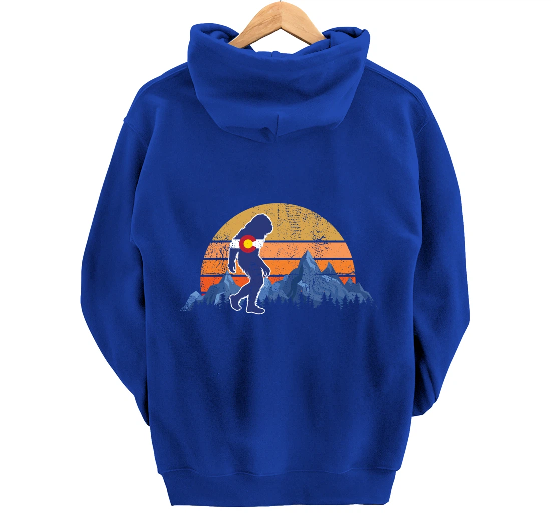 Colorado Flag Mountain State USA America Patriot Home Denver Pullover Hoodie