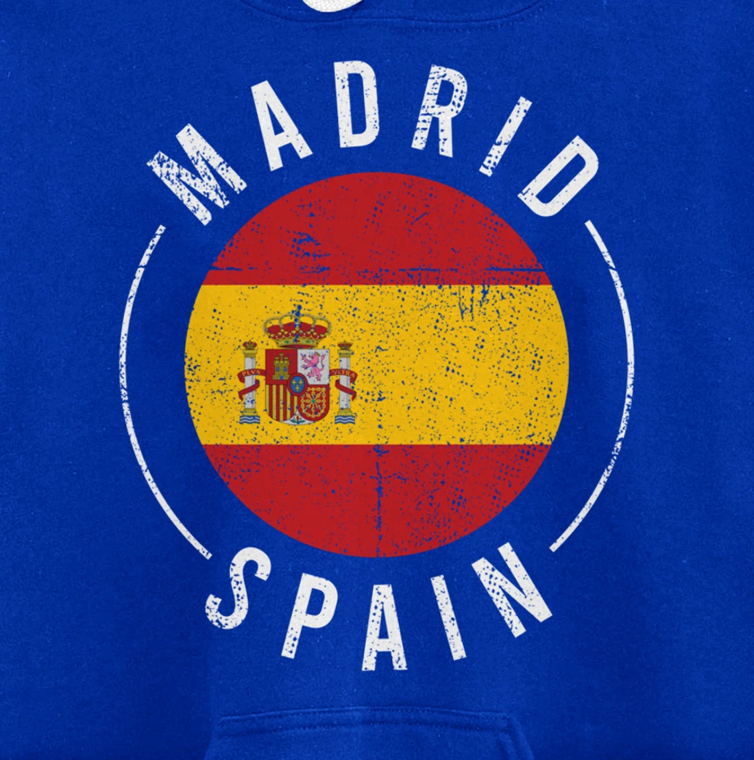 Madrid Spain - Spanish Heritage Europe Roots España Pullover Hoodie