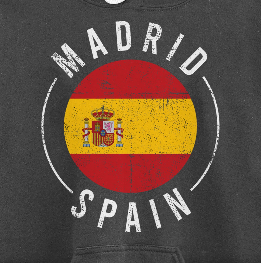 Madrid Spain - Spanish Heritage Europe Roots España Pullover Hoodie