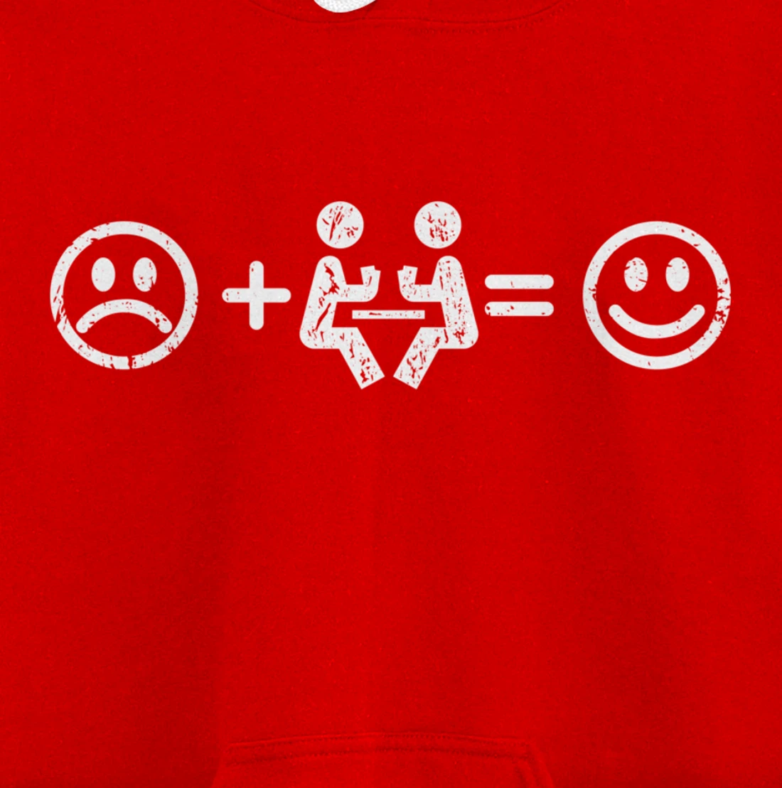 Poker Makes Happy Fun Gift Poker Player Card-Lover Men Women Pullover Hoodie