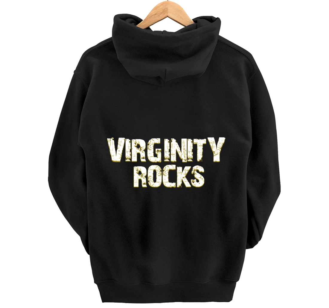Virginity Rocks hoodie Is The Only Movement That Rocks Pullover Hoodie
