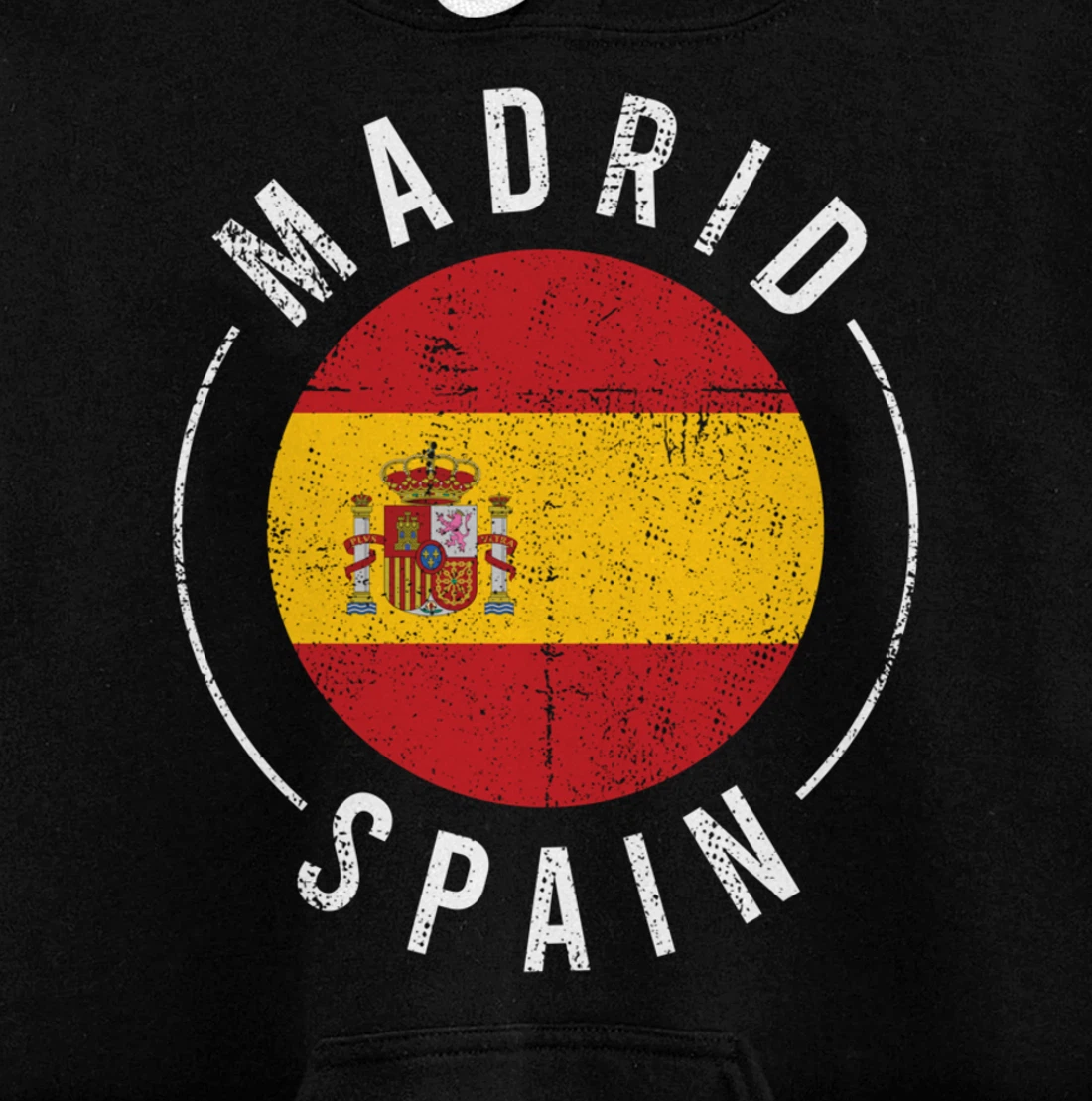 Madrid Spain - Spanish Heritage Europe Roots España Pullover Hoodie