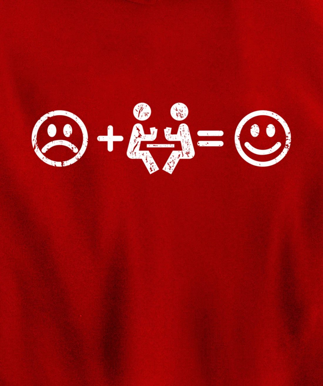 Poker Makes Happy Fun Gift Poker Player Card-Lover Men Women Pullover Hoodie