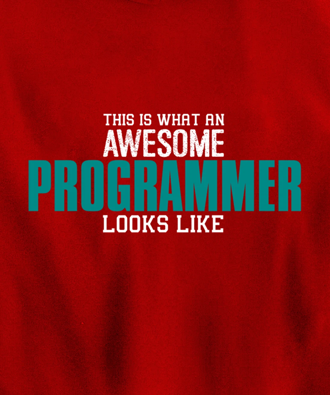 This is what an awesome Programmer looks like Funny Gift Pullover Hoodie