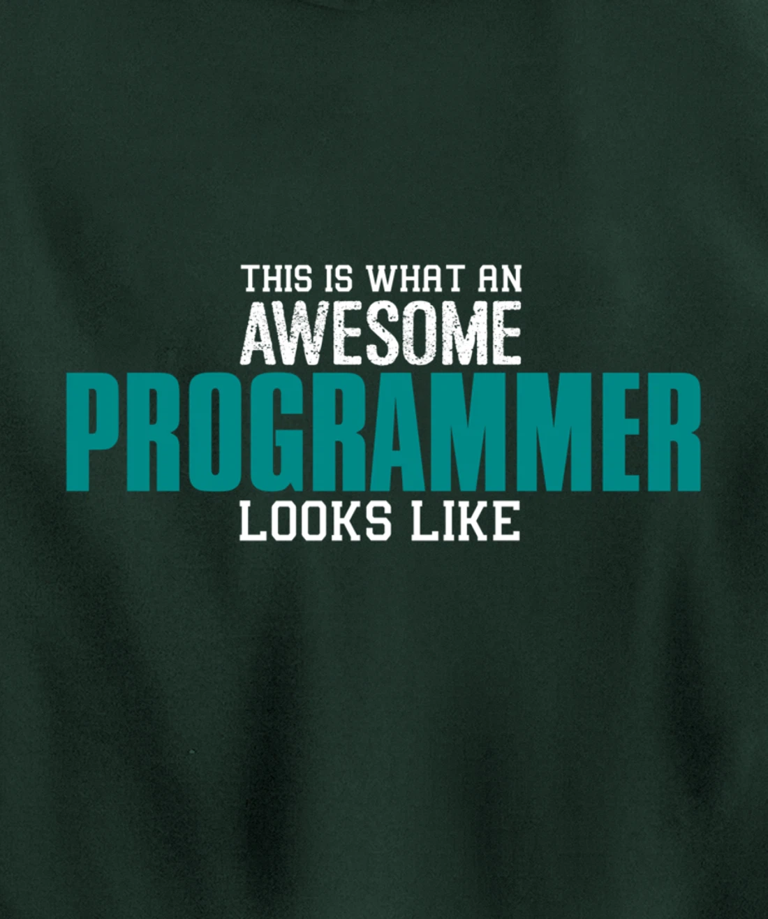 This is what an awesome Programmer looks like Funny Gift Pullover Hoodie