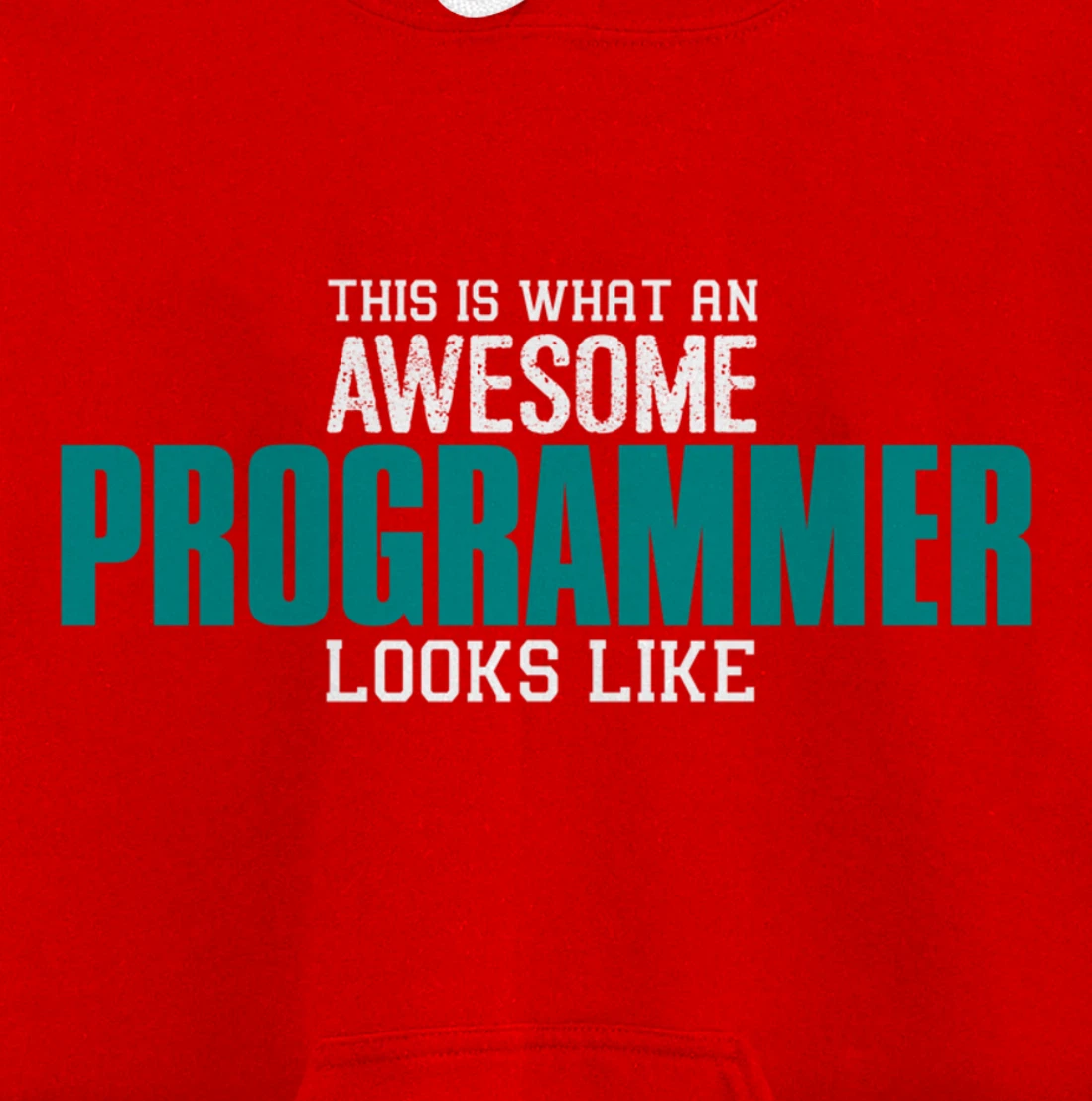 This is what an awesome Programmer looks like Funny Gift Pullover Hoodie