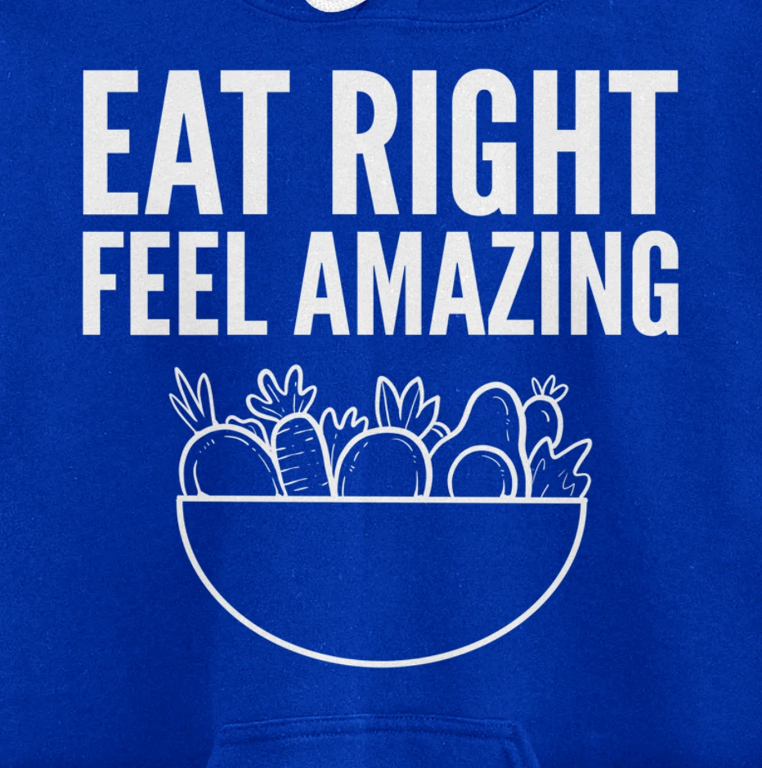 Feel amazing and health Conscious Pullover Hoodie