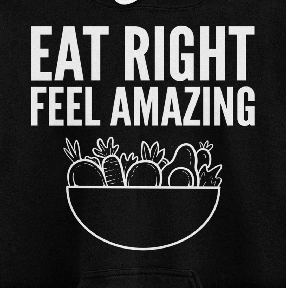Feel amazing and health Conscious Pullover Hoodie