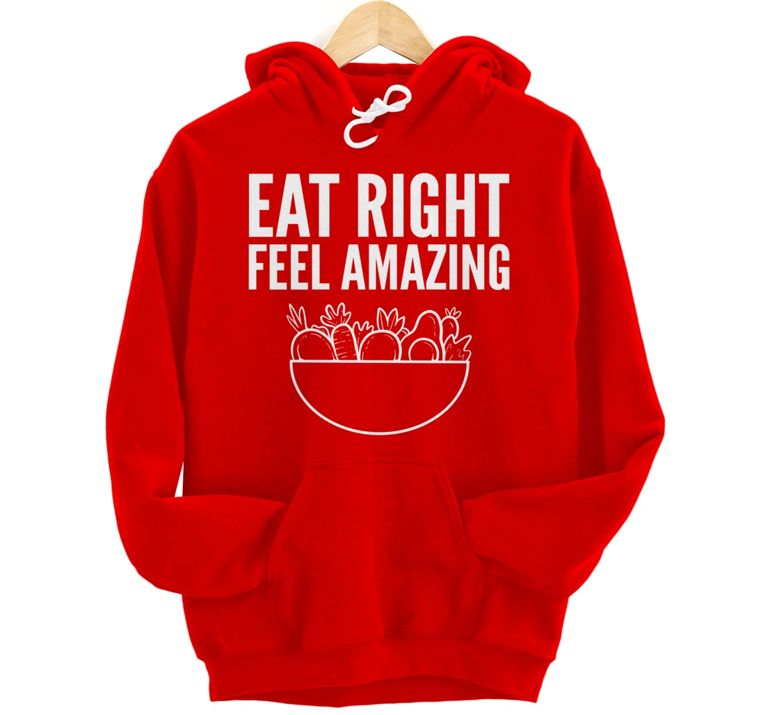 Feel amazing and health Conscious Pullover Hoodie