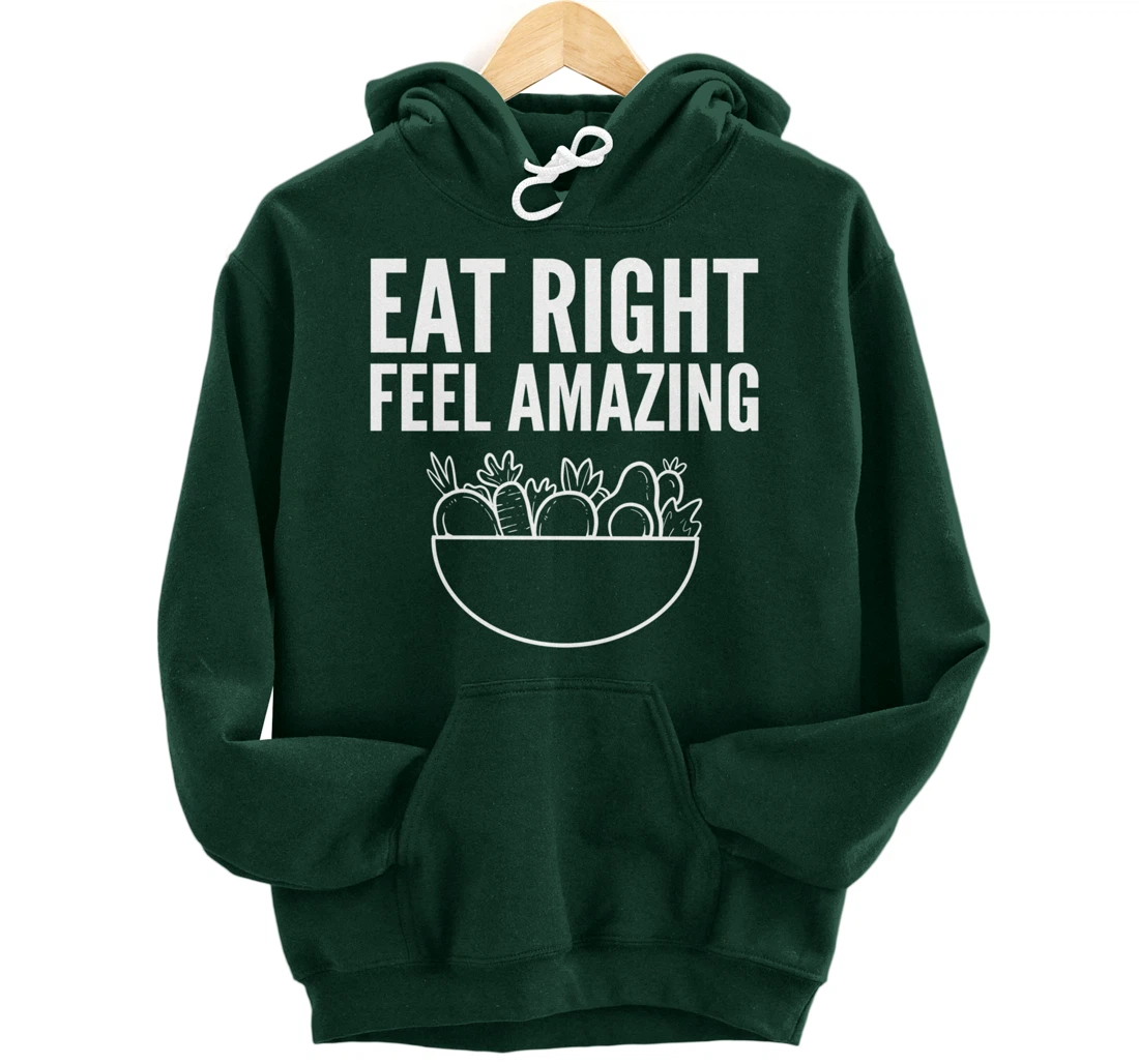 Feel amazing and health Conscious Pullover Hoodie
