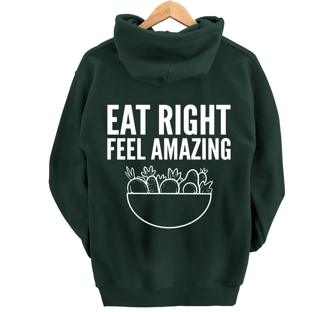 Feel amazing and health Conscious Pullover Hoodie