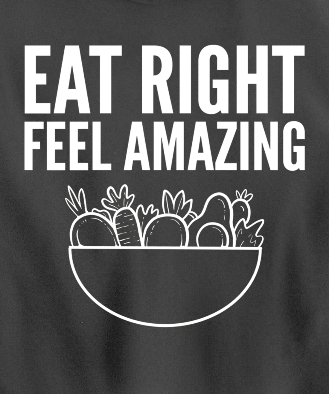 Feel amazing and health Conscious Pullover Hoodie