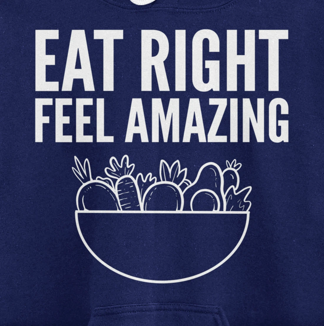 Feel amazing and health Conscious Pullover Hoodie