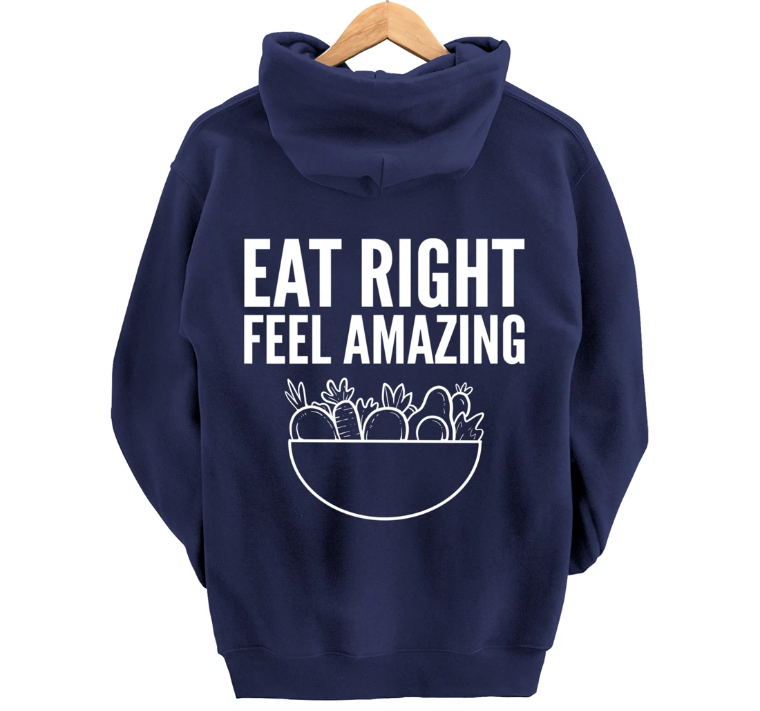 Feel amazing and health Conscious Pullover Hoodie