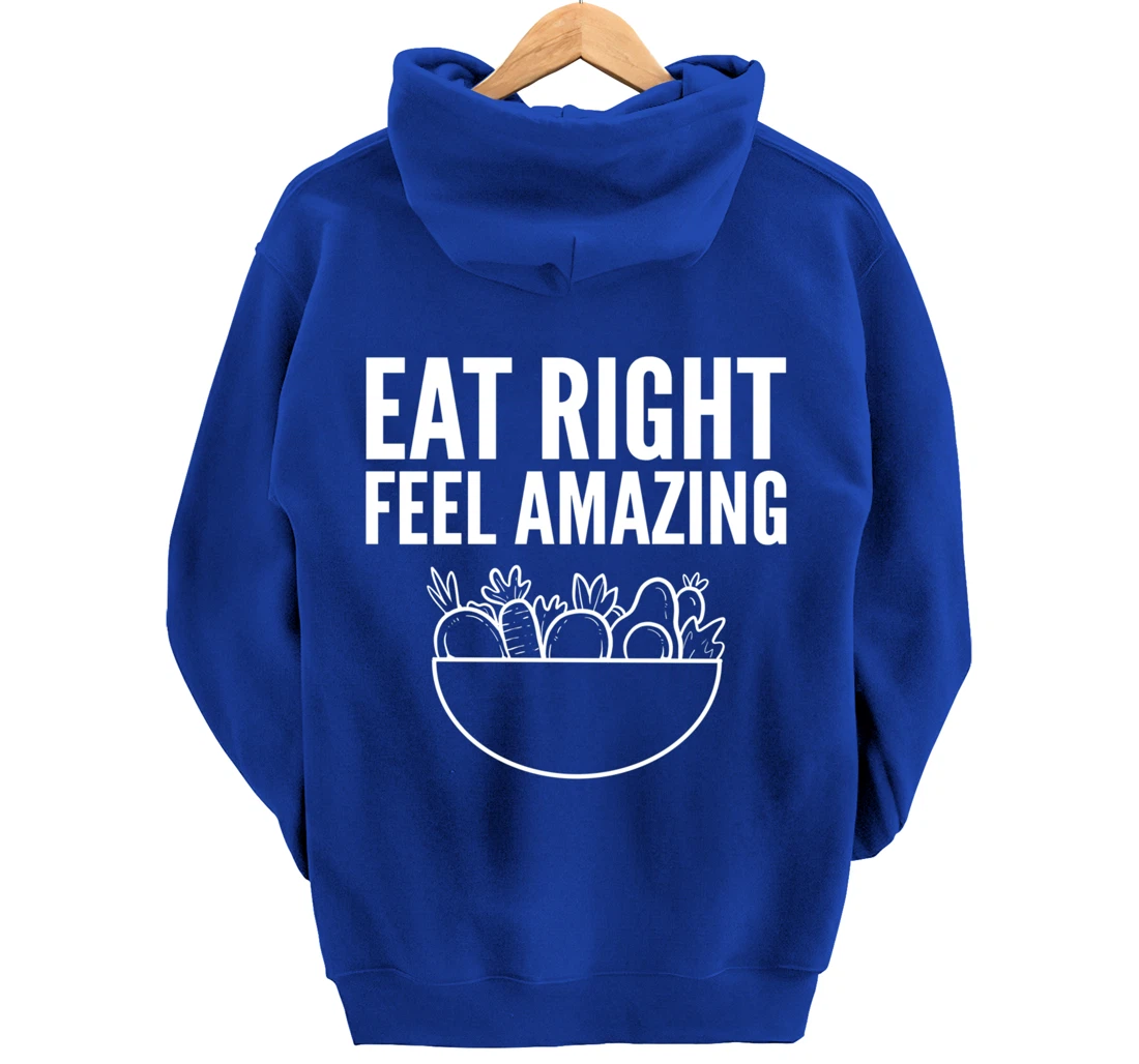 Feel amazing and health Conscious Pullover Hoodie