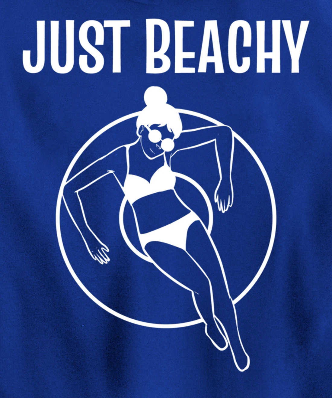 Just Beachy Easy Going Person Pullover Hoodie