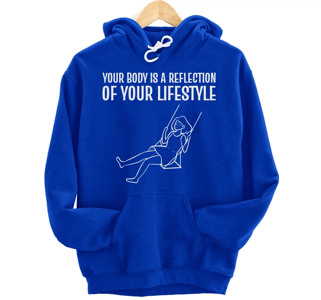 Reflection of lifestyle Happy Person Pullover Hoodie