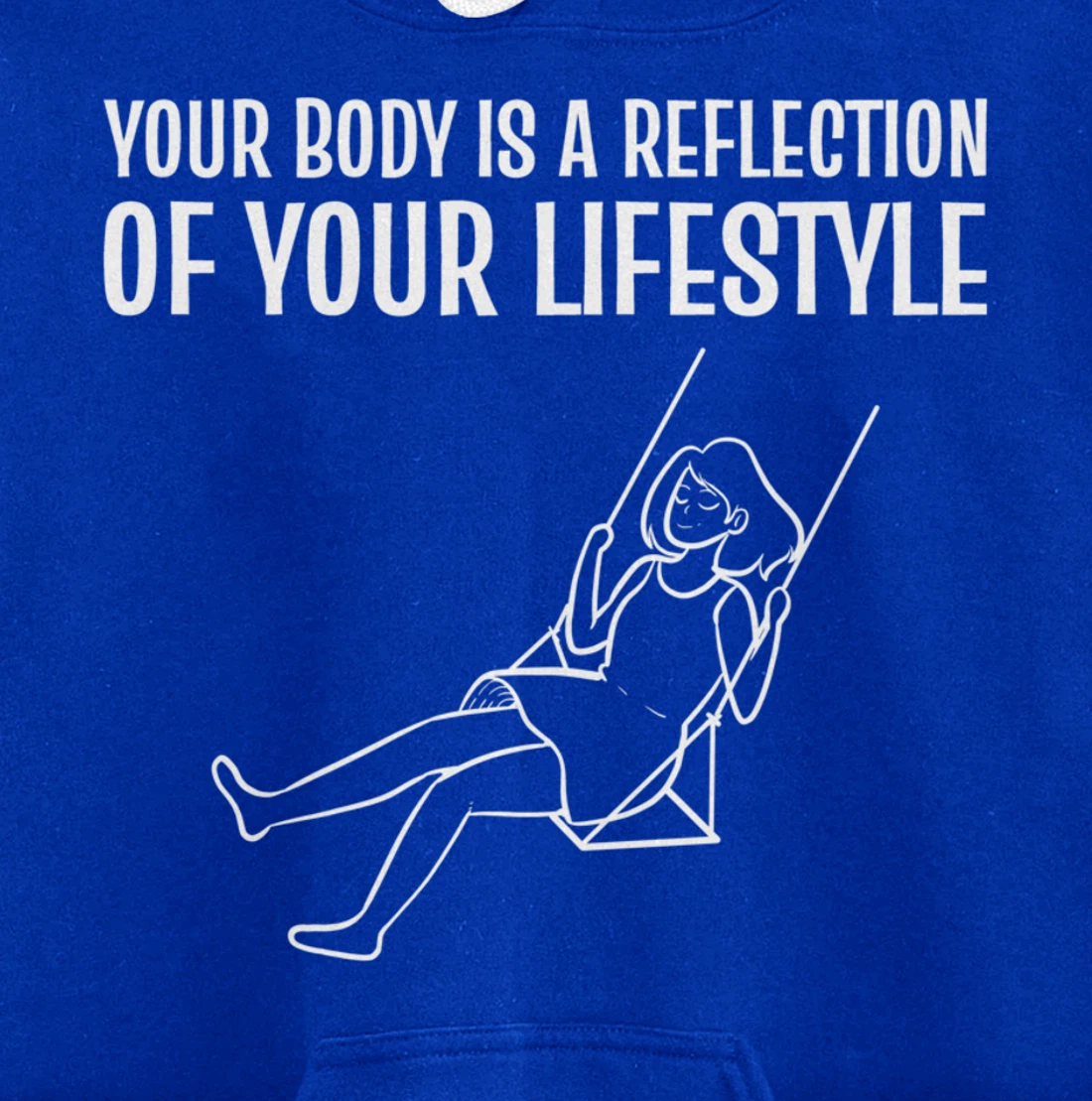 Reflection of lifestyle Happy Person Pullover Hoodie