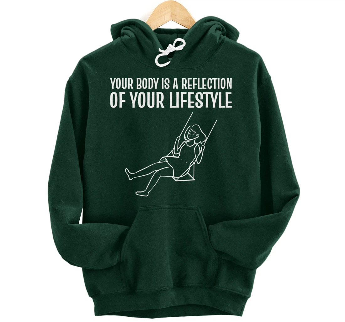 Reflection of lifestyle Happy Person Pullover Hoodie