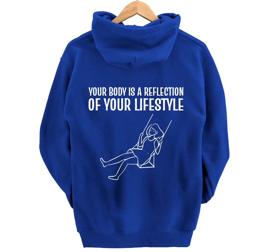Reflection of lifestyle Happy Person Pullover Hoodie