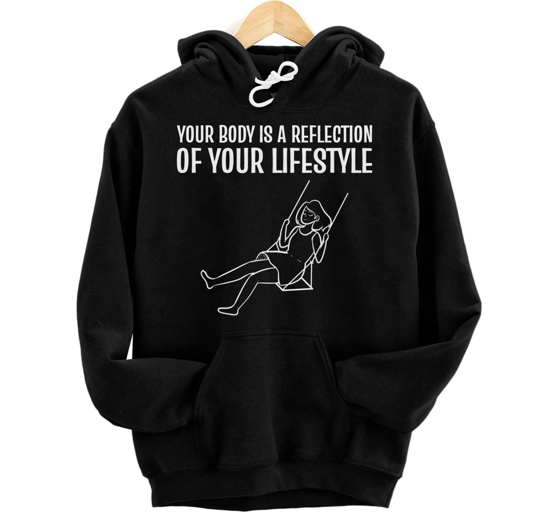 Reflection of lifestyle Happy Person Pullover Hoodie