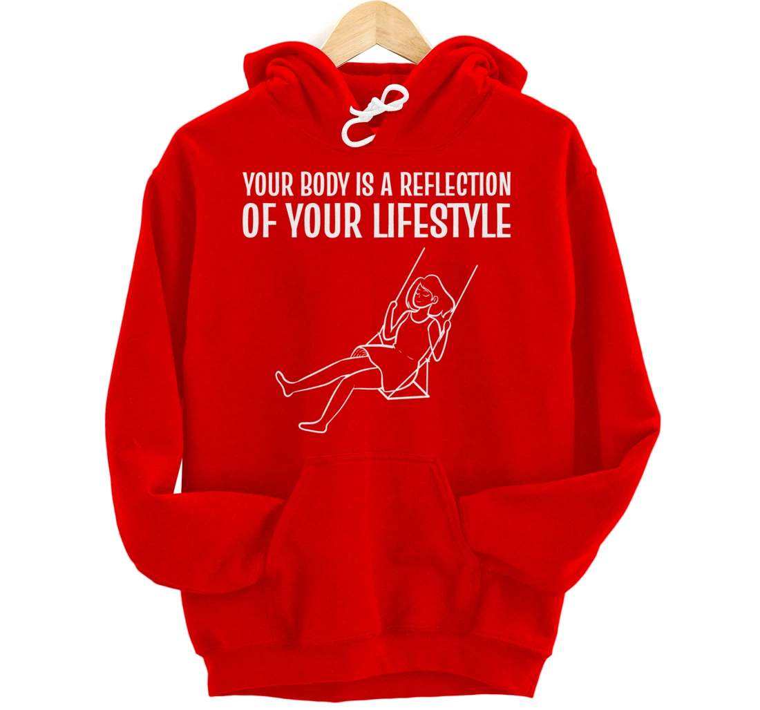 Reflection of lifestyle Happy Person Pullover Hoodie
