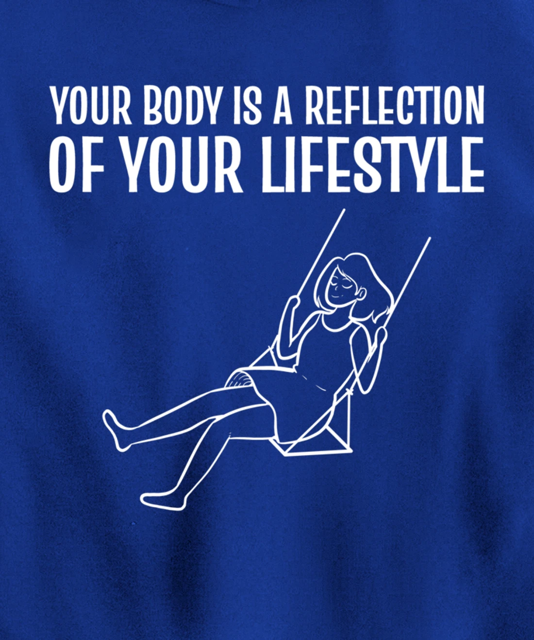 Reflection of lifestyle Happy Person Pullover Hoodie