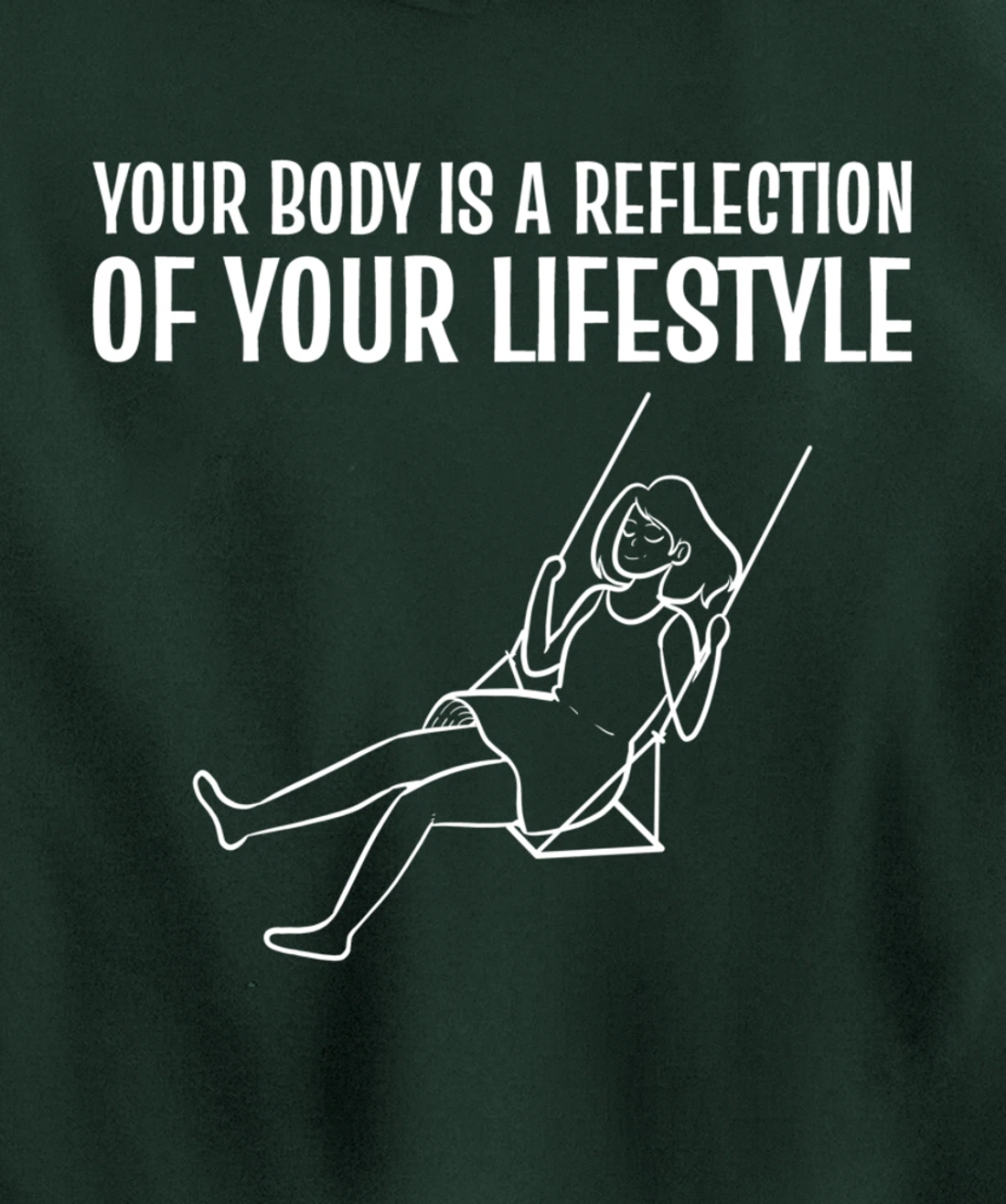 Reflection of lifestyle Happy Person Pullover Hoodie