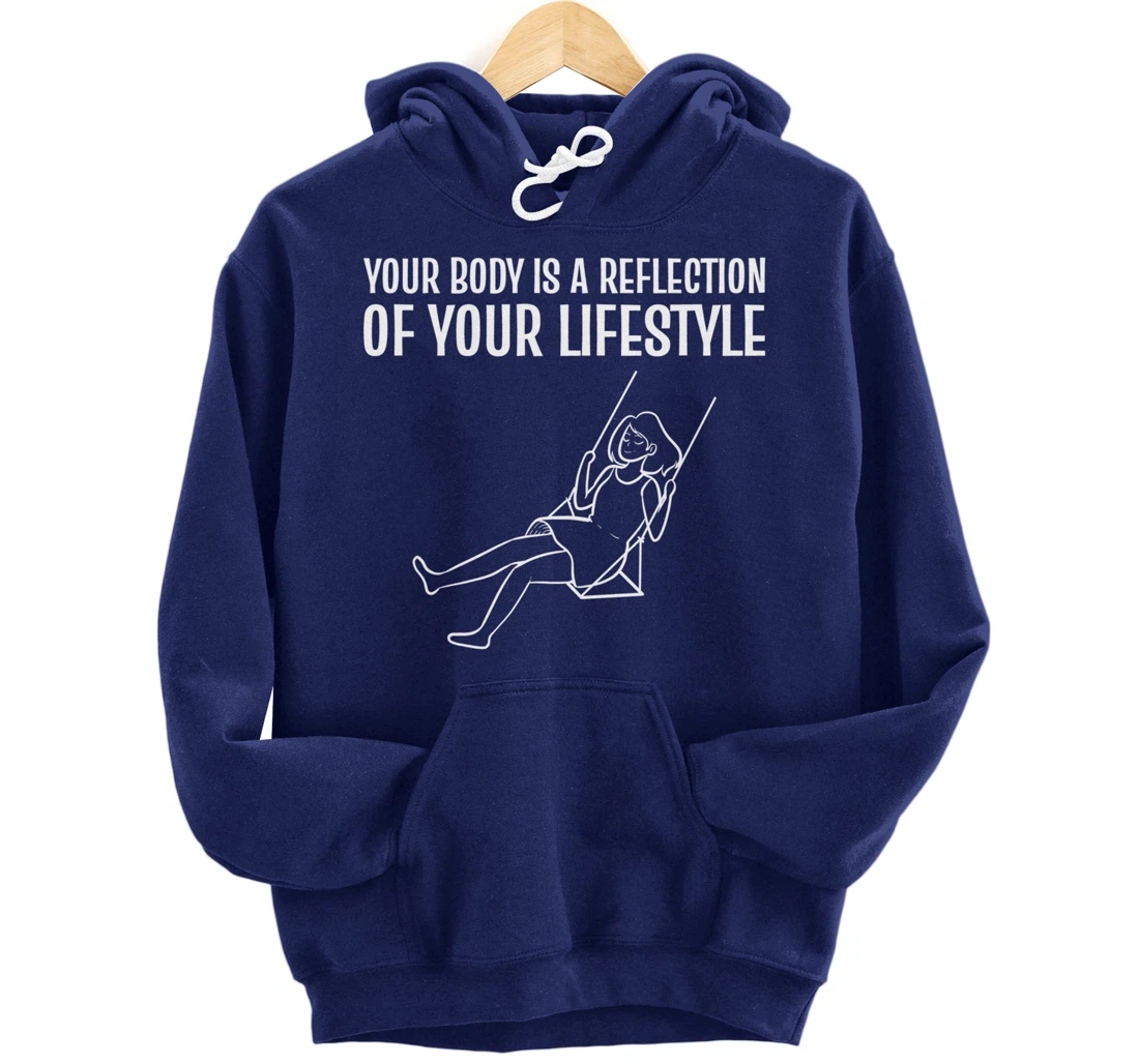 Reflection of lifestyle Happy Person Pullover Hoodie