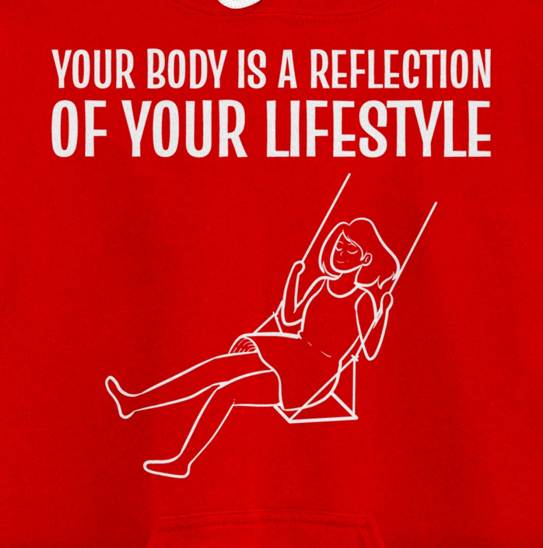 Reflection of lifestyle Happy Person Pullover Hoodie