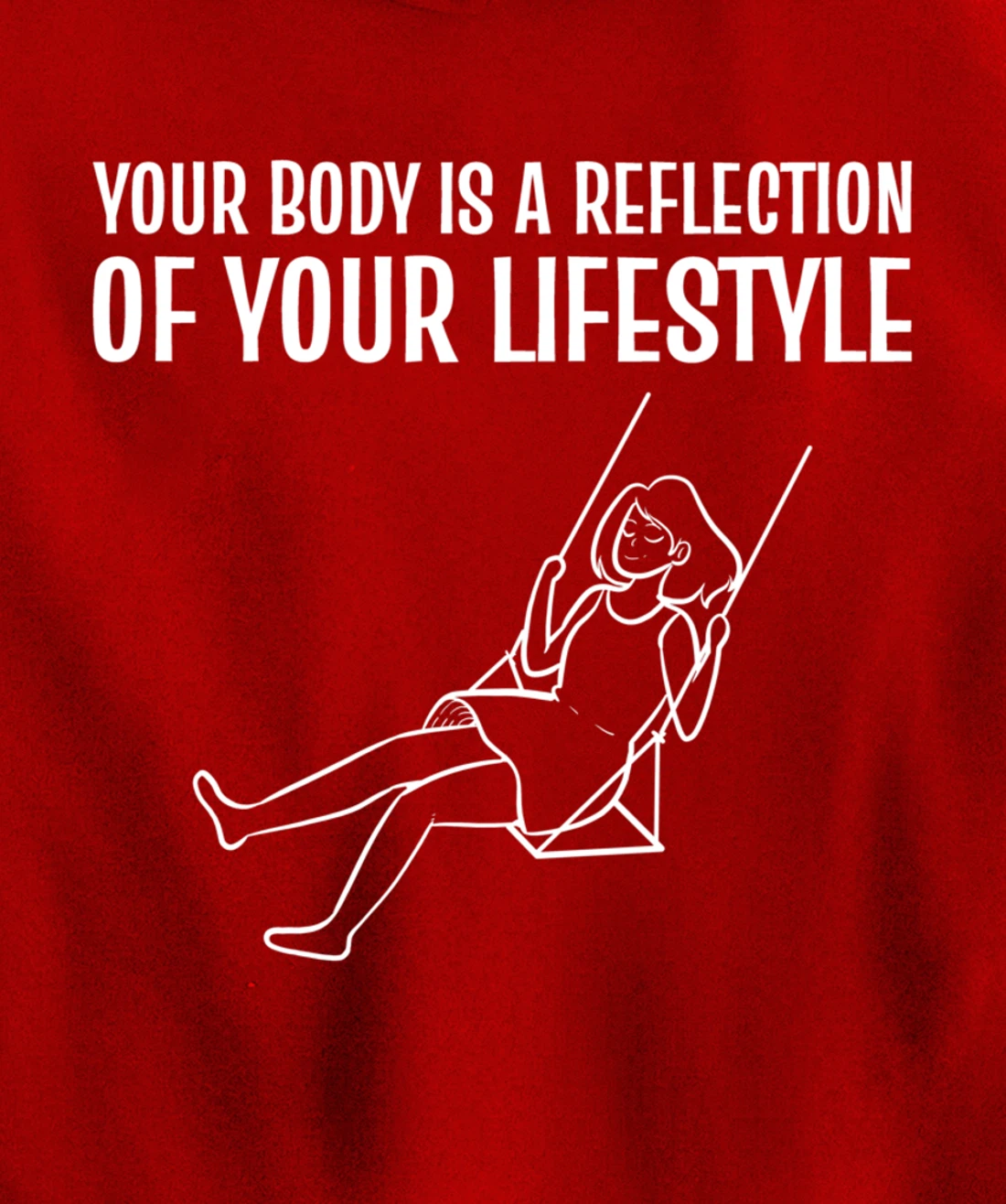 Reflection of lifestyle Happy Person Pullover Hoodie