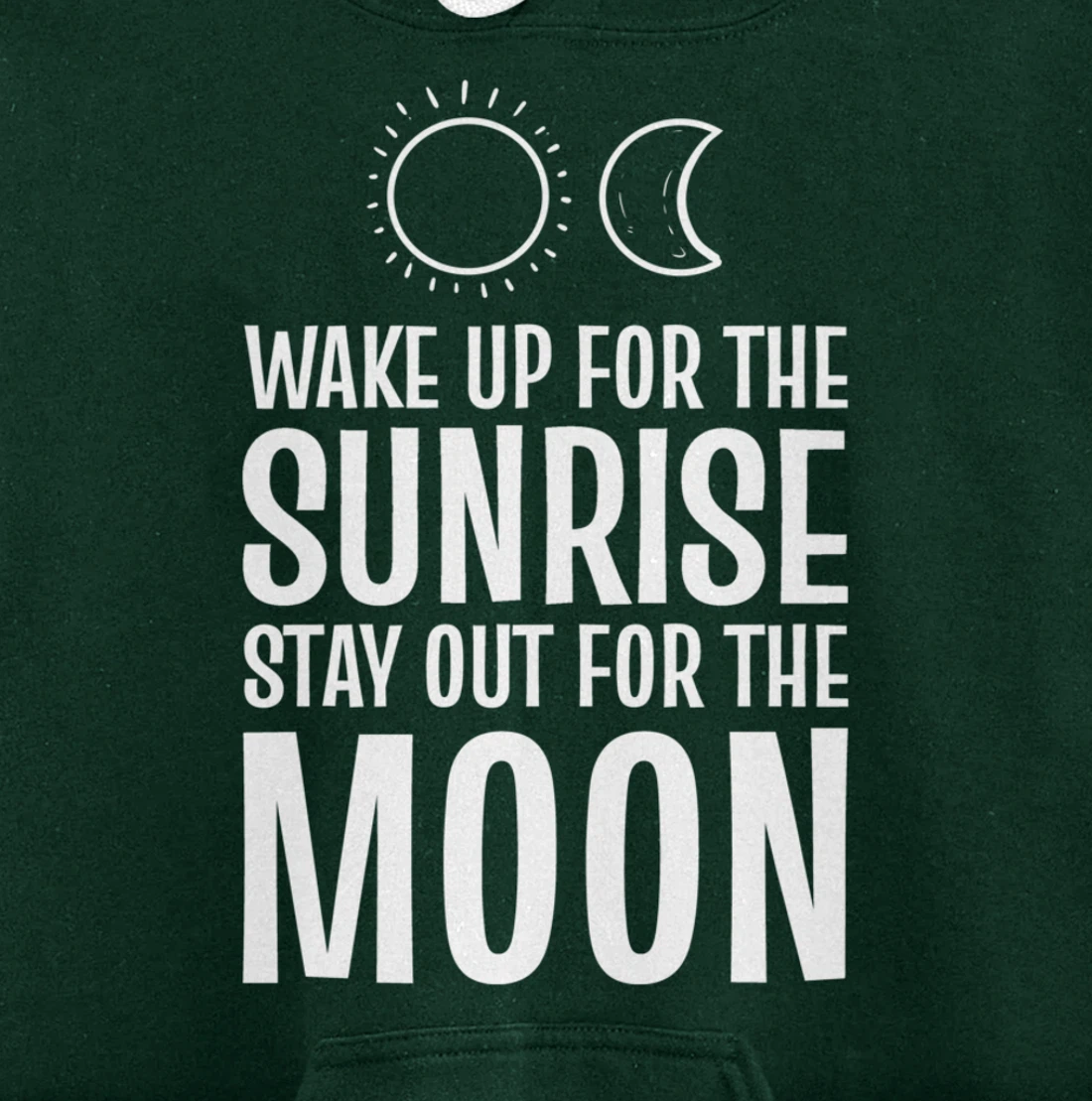 Wake up sunrise Morning Person Pullover Hoodie