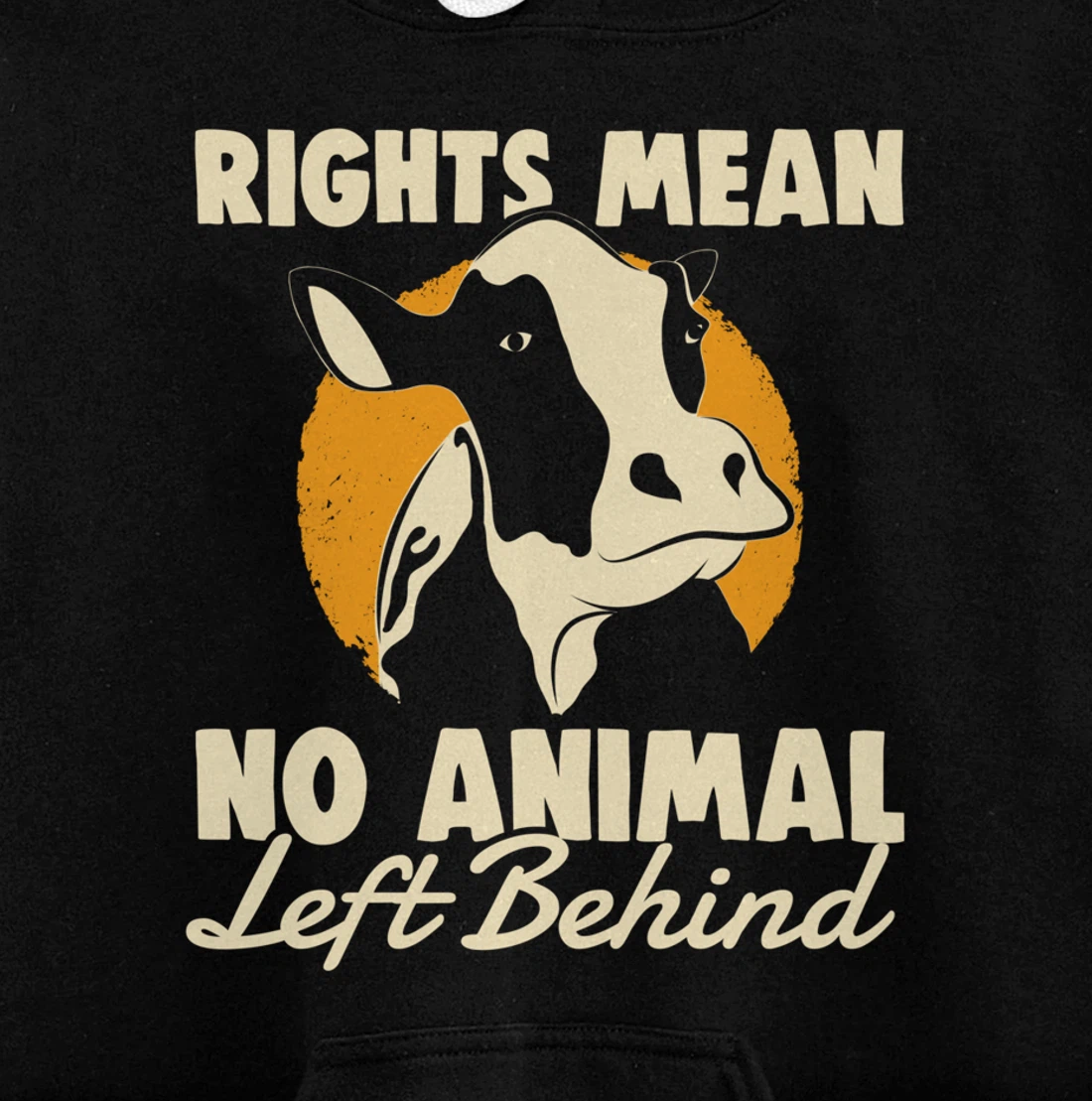 Support Animal Liberation Rights Vegan Activism Rescue Pets Pullover Hoodie