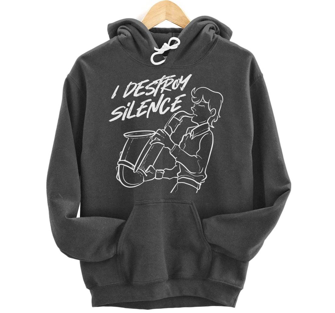 Destroy silence Band Member Pullover Hoodie