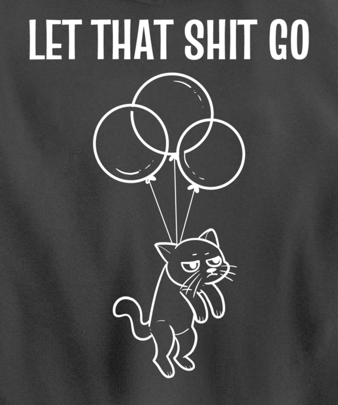 Let That Go Tidy Person Pullover Hoodie