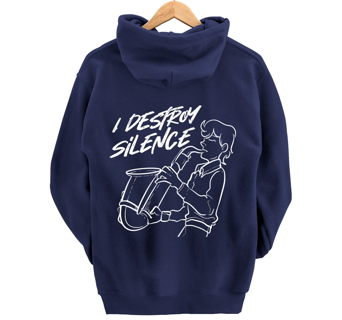 Destroy silence Band Member Pullover Hoodie