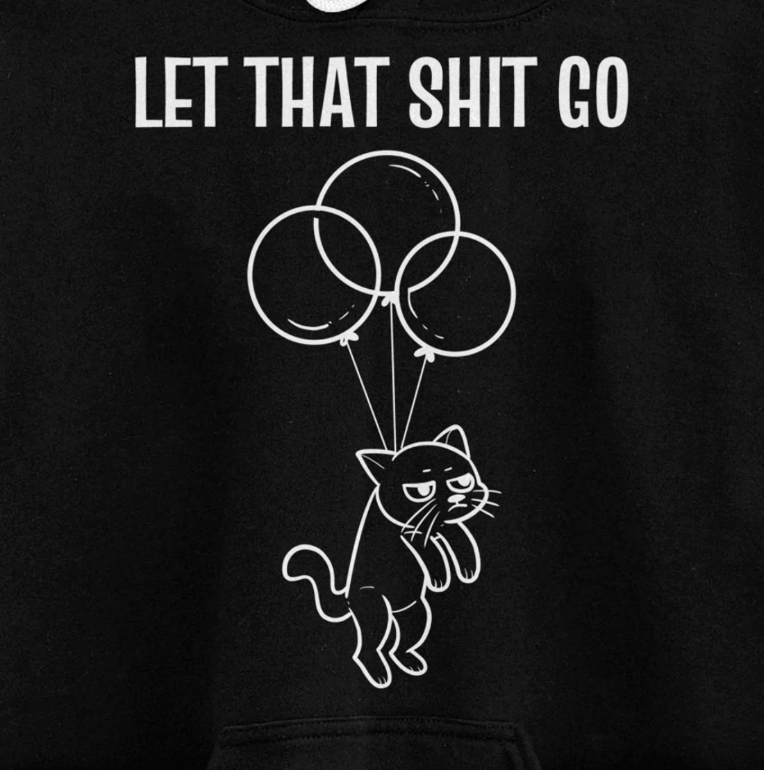 Let That Go Tidy Person Pullover Hoodie