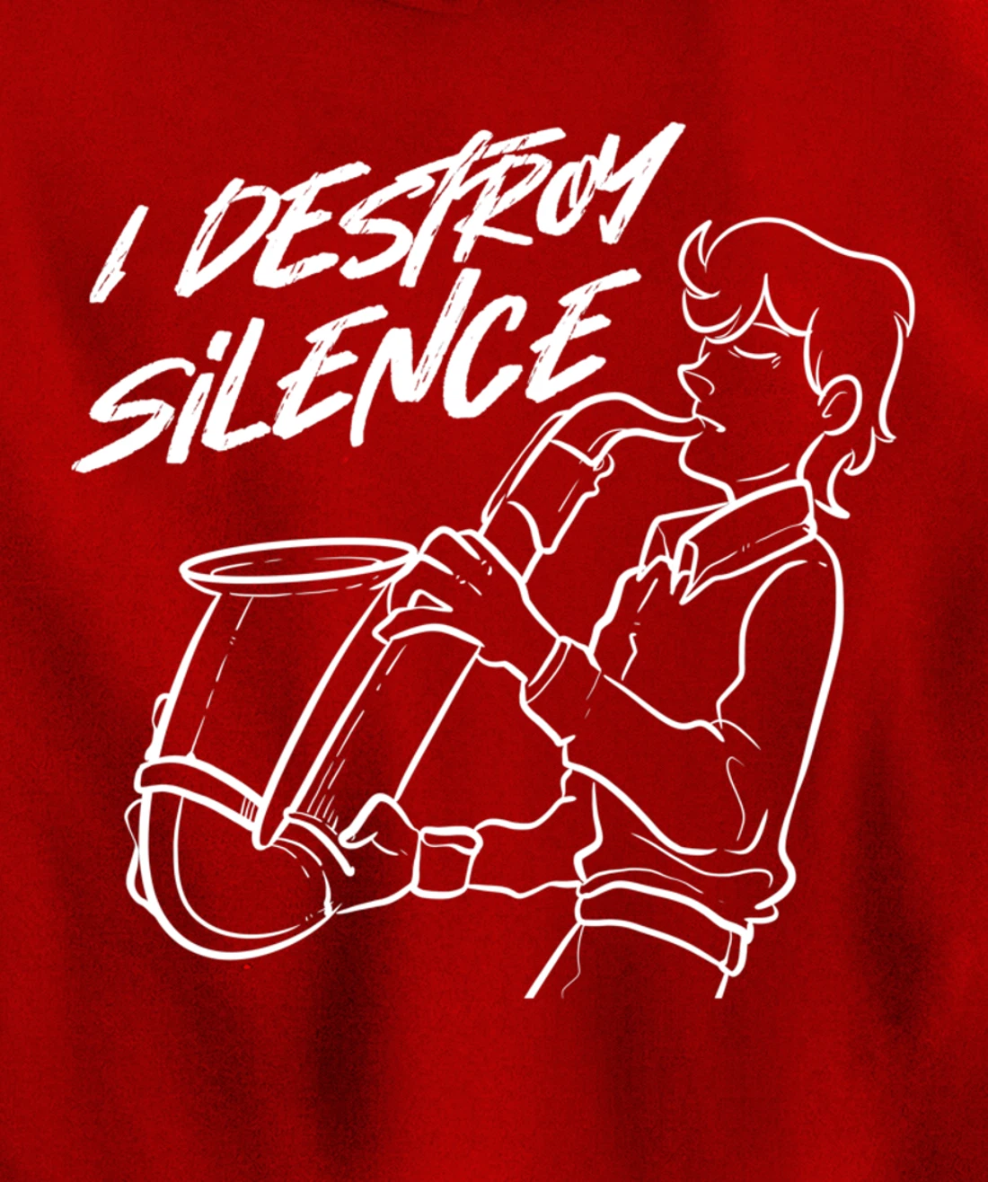 Destroy silence Band Member Pullover Hoodie