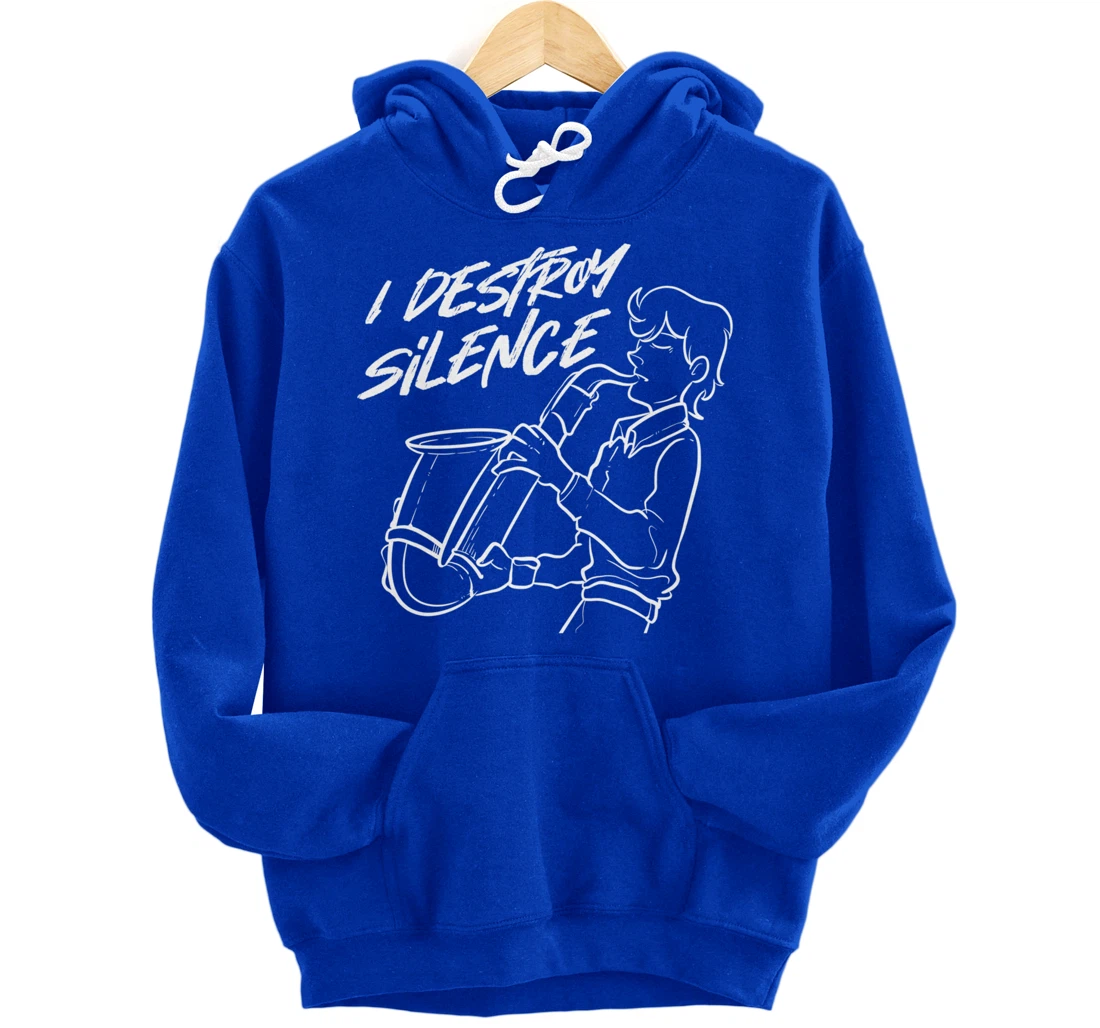Destroy silence Band Member Pullover Hoodie