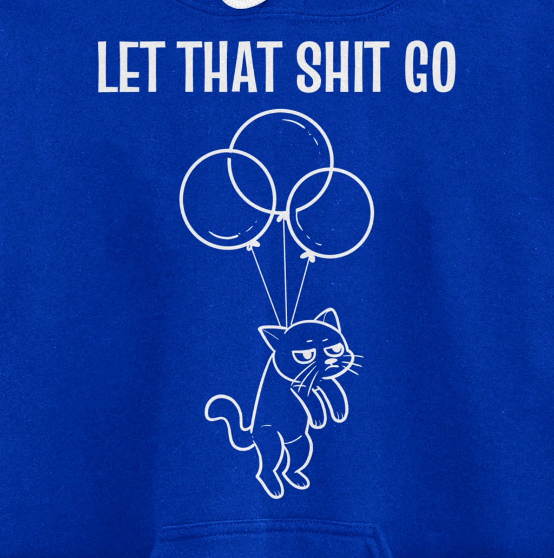 Let That Go Tidy Person Pullover Hoodie