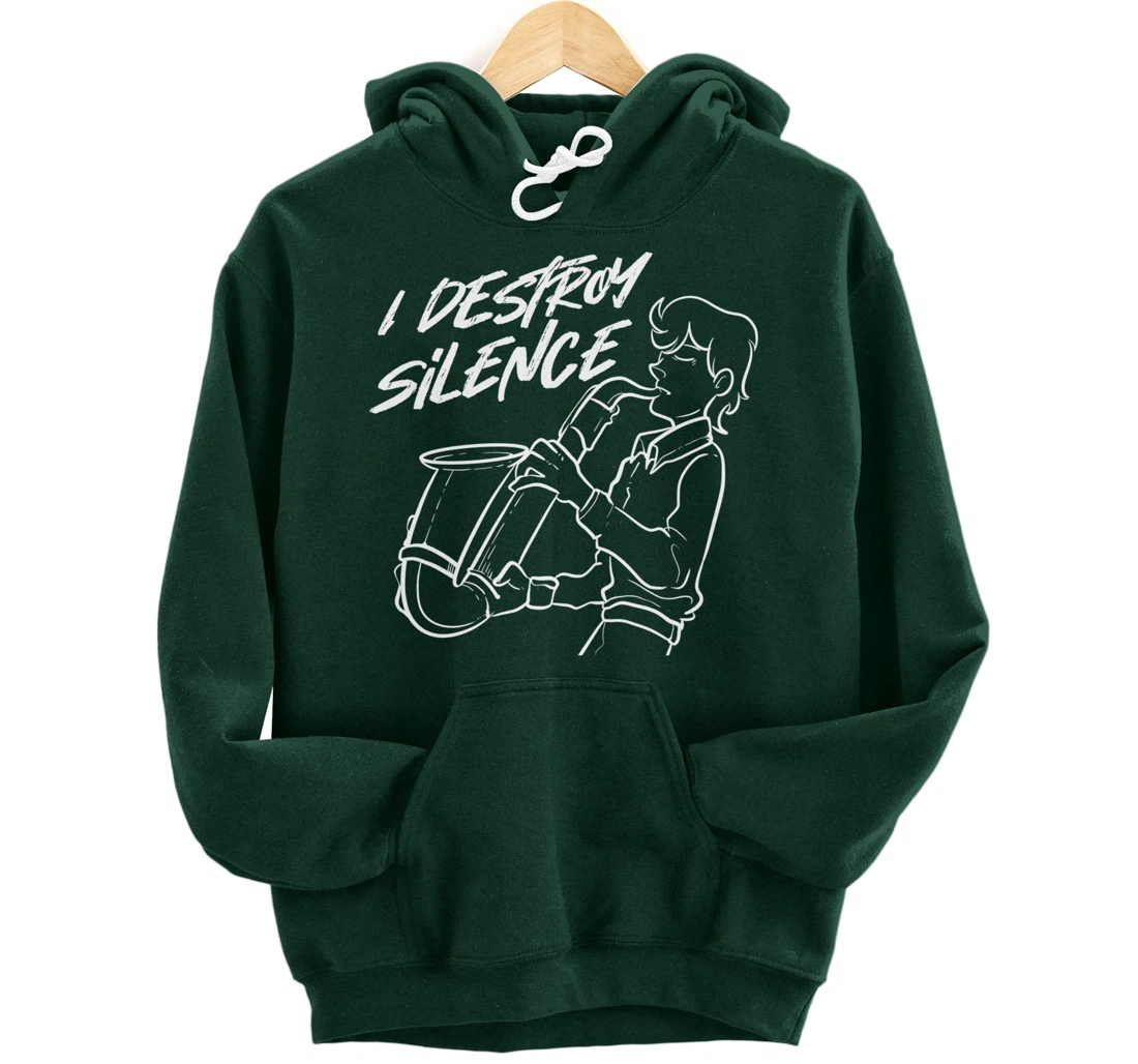 Destroy silence Band Member Pullover Hoodie