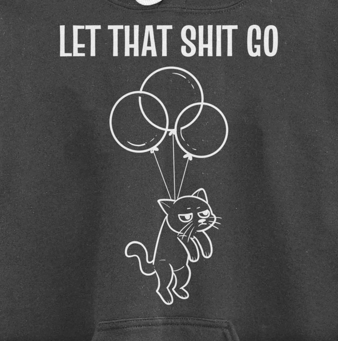 Let That Go Tidy Person Pullover Hoodie
