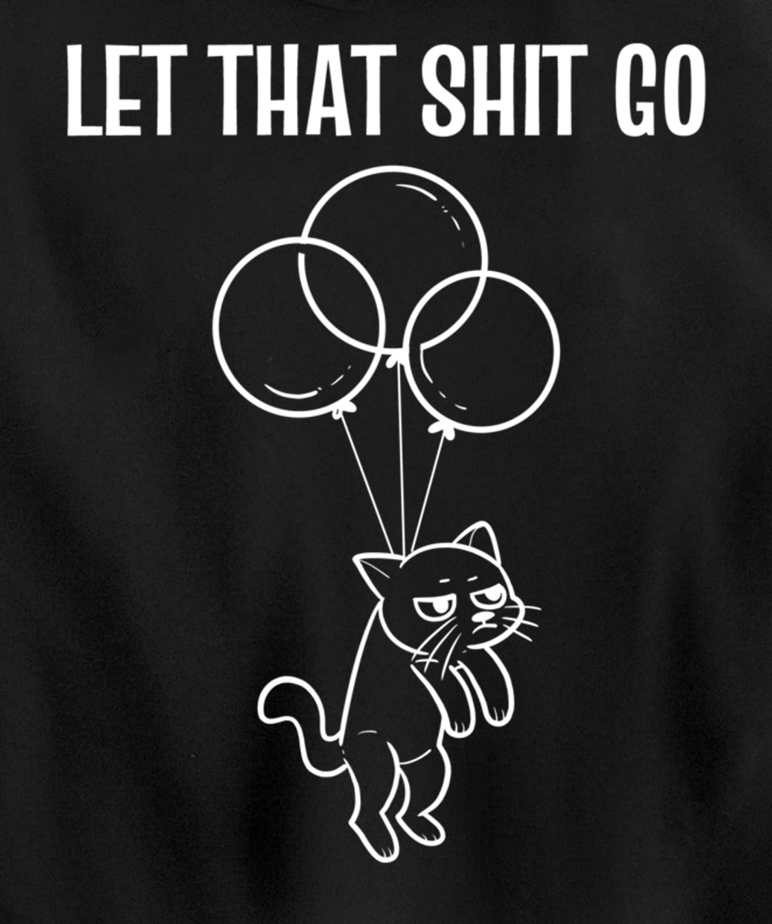 Let That Go Tidy Person Pullover Hoodie