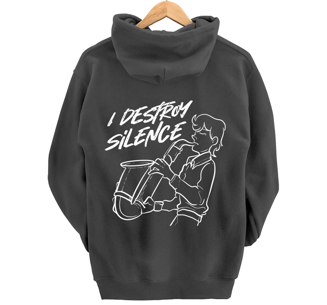 Destroy silence Band Member Pullover Hoodie