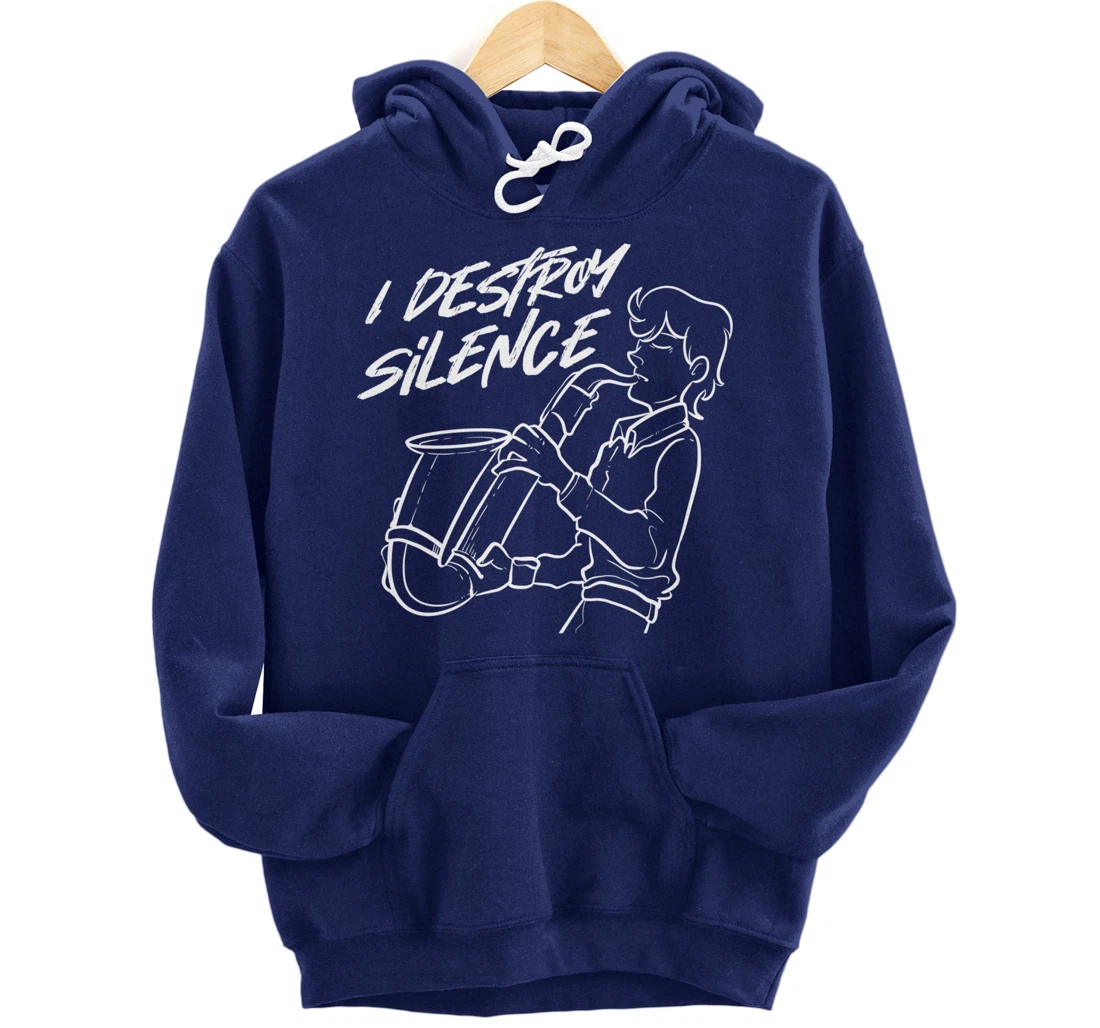 Destroy silence Band Member Pullover Hoodie
