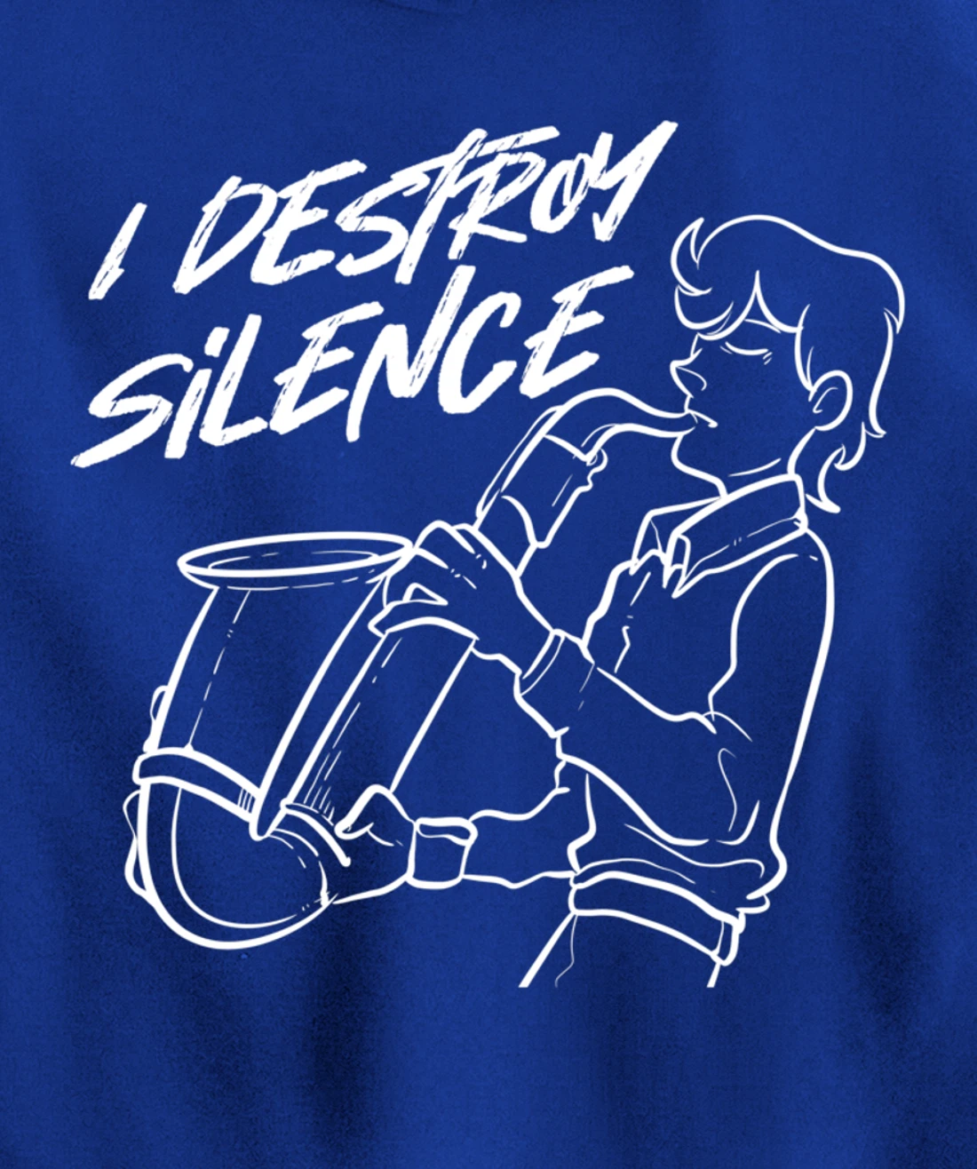 Destroy silence Band Member Pullover Hoodie