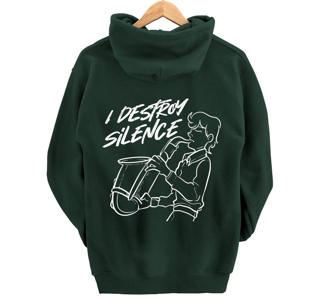 Destroy silence Band Member Pullover Hoodie